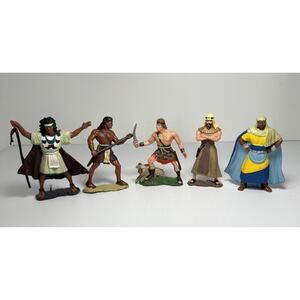 Lot 5 LDS Book of Mormon PVC Action Figure Scripture LDD Toy Latter Day Designs